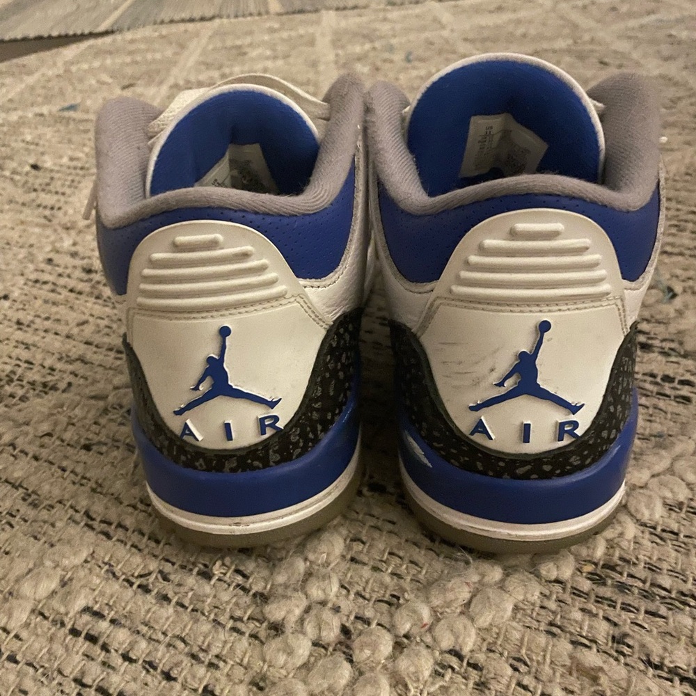 Jordan 3 race Blue size 11